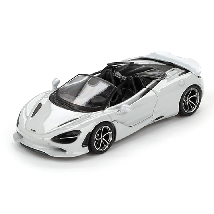 MINI GT McLaren 750S Spider Cirrus Grey 1:64 przód