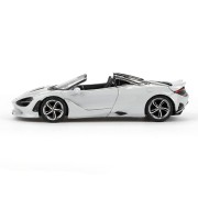 MINI GT McLaren 750S Spider Cirrus Grey 1:64 bok