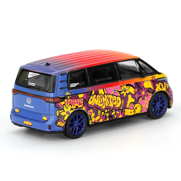 MINI GT Volkswagen ID.Buzz KW BBS 1:64 tył