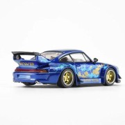 Motorhelix Porsche RWB 993 Royal Ocean 1:64 tył
