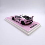 Back view – Lamborghini Aventador GT Evo Hello Kitty 1:64 diecast model.jpg