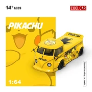 Cool.Car Volkswagen T1 Pickup Pikachu Livery 1:64 przód detal