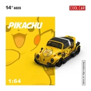 Cool.Car Volkswagen Beetle Pikachu livery 1:64 przód detal
