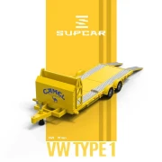 Supcar Volkswagen T1 Trailer Version Camel Livery 1:64 przyczepka