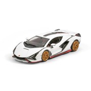HH Toys Lamborghini Sián FKP 37 White 1:64 przód