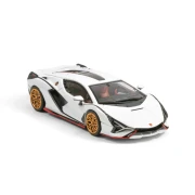 HH Toys Lamborghini Sián FKP 37 White 1:64 prawy bok