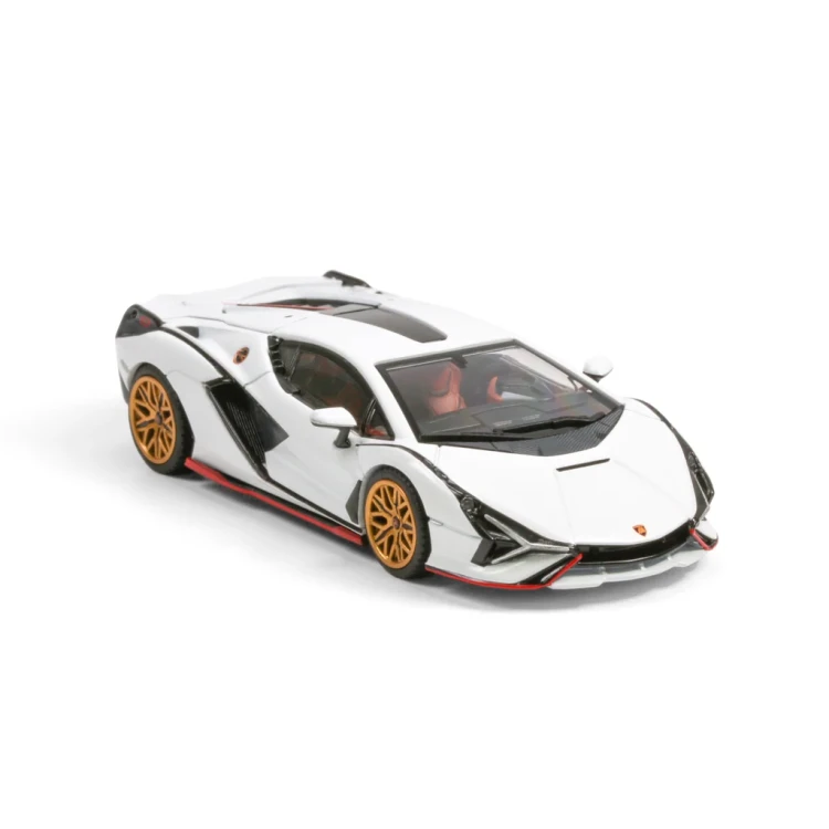 HH Toys Lamborghini Sián FKP 37 White 1:64 prawy bok