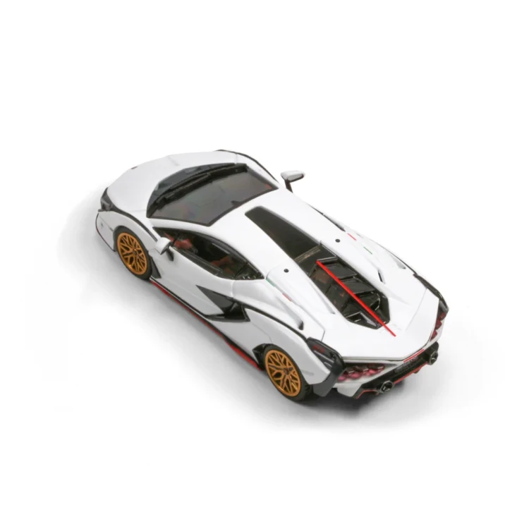 HH Toys Lamborghini Sián FKP 37 White 1:64 góra detal