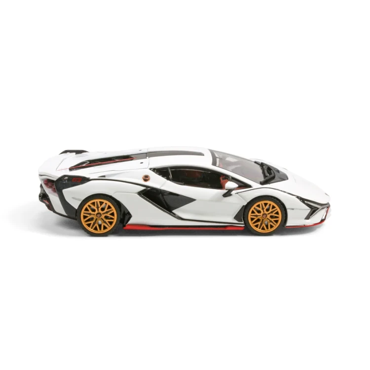 HH Toys Lamborghini Sián FKP 37 White 1:64 bok