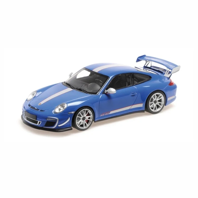 Minichamps PORSCHE 911 GT3 RS 4.0L COUPE 2011 BLUE 1:64 przód