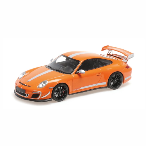 Minichamps PORSCHE 911 GT3 RS 4.0L COUPE 2011 ORANGE 1:64 przód