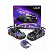 LIOMIO Toyota Supra A90 Varis Purple Black Limitowana edycja APAXpo Exclusives 1:64 zestaw
