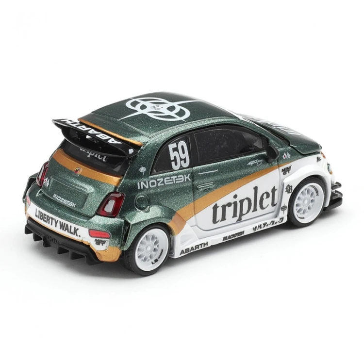 MINI GT Abarth 595 LB-WORKS Tyson Yoshi TY Edition 1:64 tył