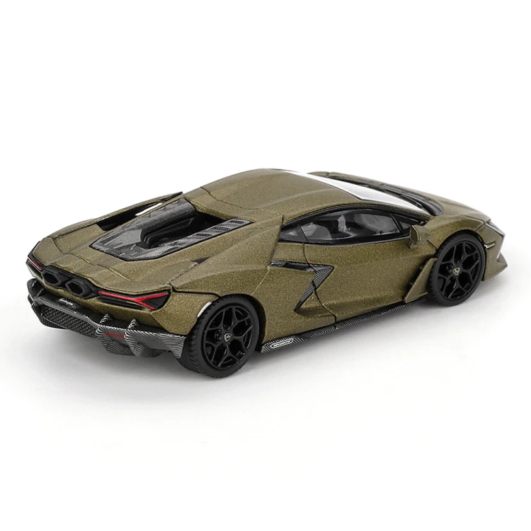 MINI GT Lamborghini Revuelto Verde Gea Matte 1:64 tył