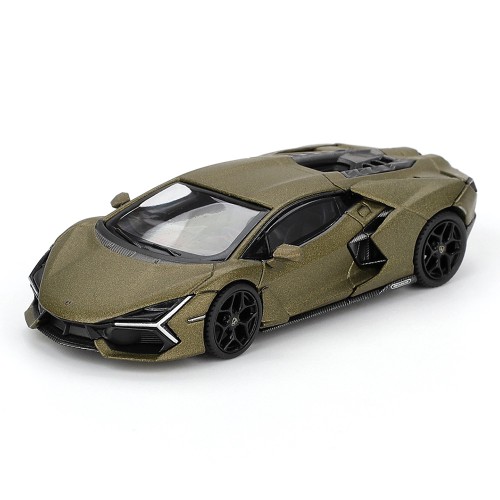 MINI GT Lamborghini Revuelto Verde Gea Matte 1:64 przód