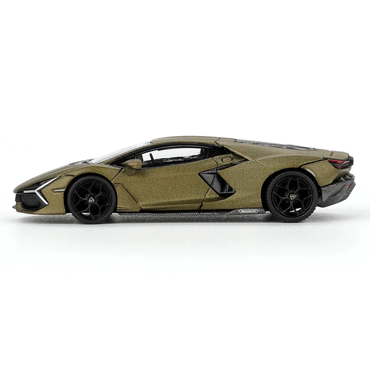 MINI GT Lamborghini Revuelto Verde Gea Matte 1:64 bok