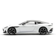 MINI GT Aston Martin DBS Stratus White 1:64 bok