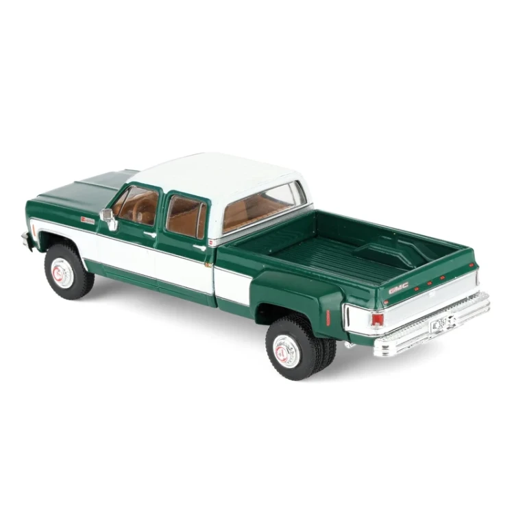 IXO America 1973 GMC Sierra Grande 3500 Crew Cab Dually green white 1:64 góra