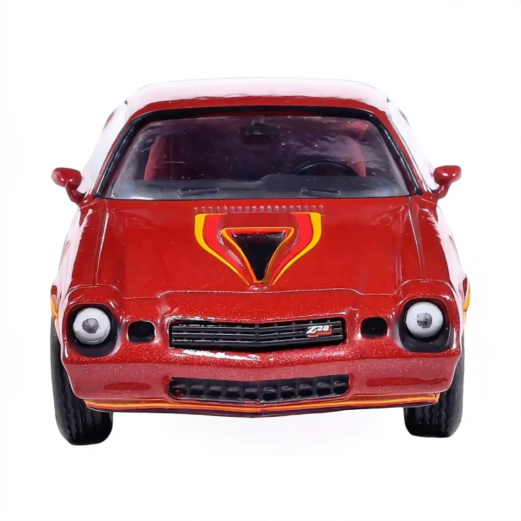 IXO America 1978 Chevrolet Camaro Z 28 carmine metallic 1:64 front