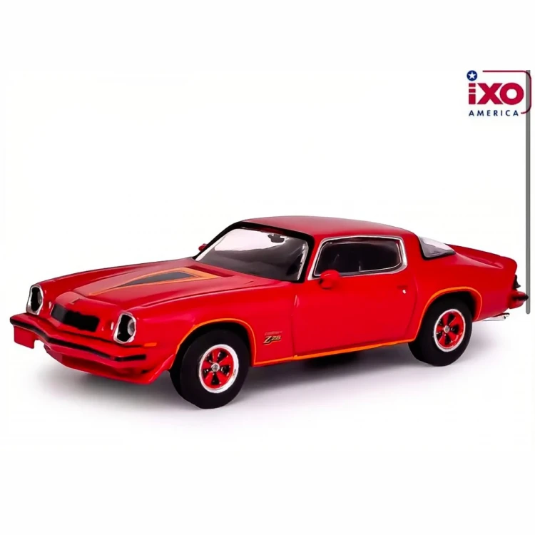 IXO America 1977 Chevrolet Camaro Z 28 red 1:64 bok