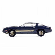 IXO America 1981 Chevrolet Camaro Z 28 Dark Blue 1:64 bok