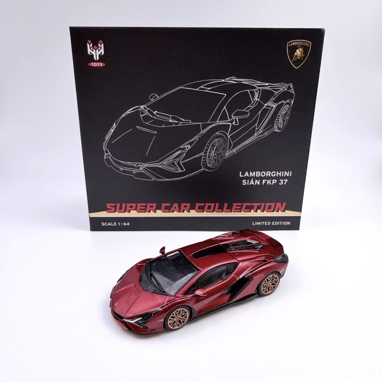 HH Toys Lamborghini Sián FKP 37 1:64 Super Car Collection box przód