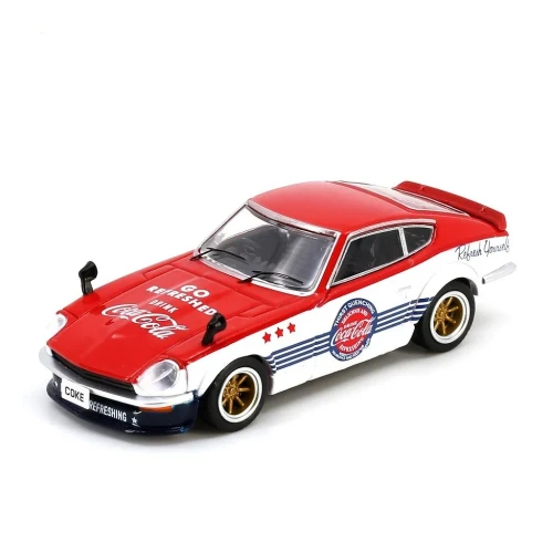 INNO64 Nissan FAIRLADY Z (S30) Coca-Cola Livery 1:64 przód