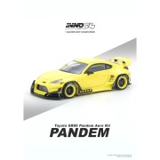 INNO64 TOYOTA GR86 PANDEM Yellow 1:64 przód