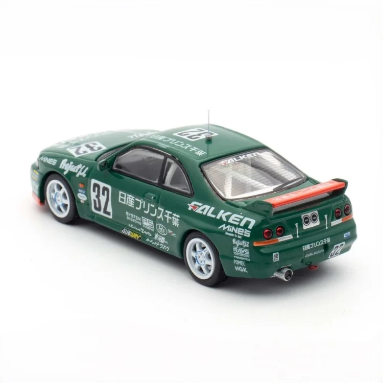 INNO64 NISSAN SKYLINE GT-R R33 #32 PRINCE CHIBA FALKEN 1:64 tył