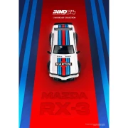 INNO64 MAZDA SAVANNA RX3 MARTINI RACING Livery 1:64 plakat