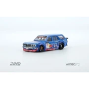 INNO64 Mad Mike 1976 Mazda RX3 RX-3 Station Wagon D1GP 2024 Series Red Bull 1:64 przód