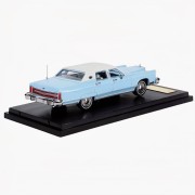 Sun Star 1979 Lincoln Continental blue white 1:64 tył
