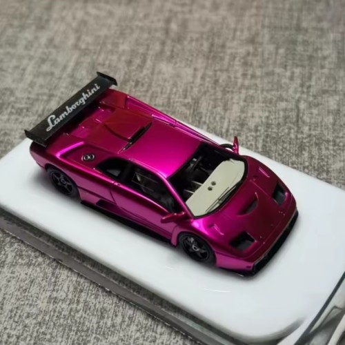 FuelMe Lamborghini Diablo GTR CHROME PINK 1:64 przód