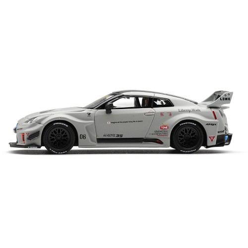 MINI GT NISSAN LB-Silhouette WORKS GT 35GT-RR Ver.1 Matt Grey 1:64 bok