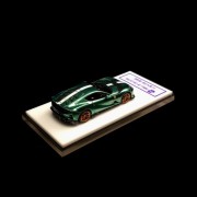TOC Ferrari 812 Competizione Verde Bottigilia Resin 1:64 tył detale