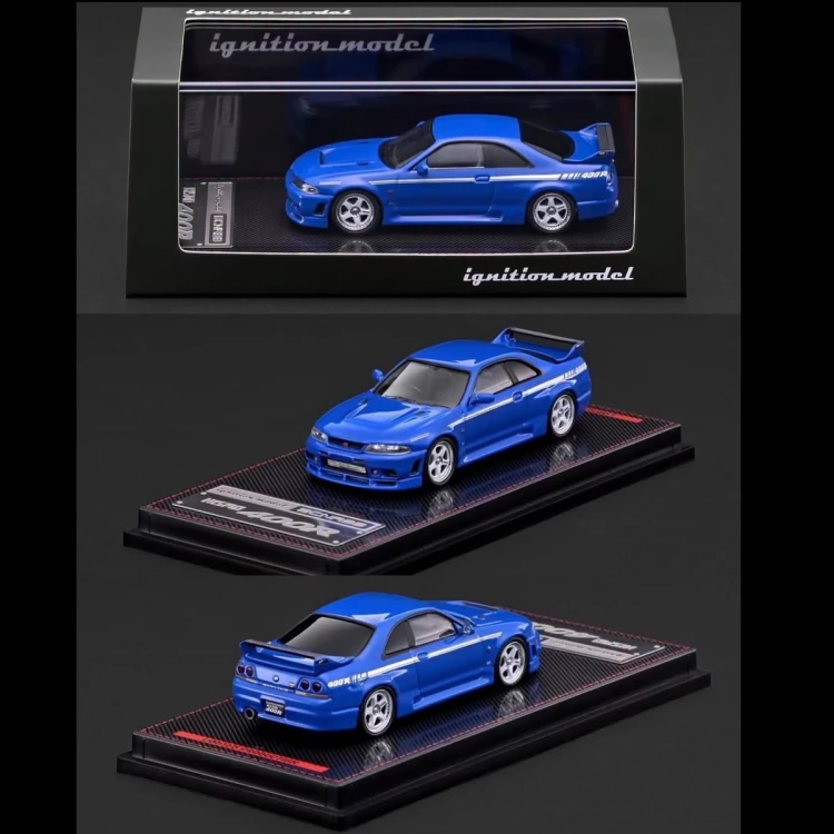 IGNITION MODEL Nissan Nismo 400R Blue 1:64 przód