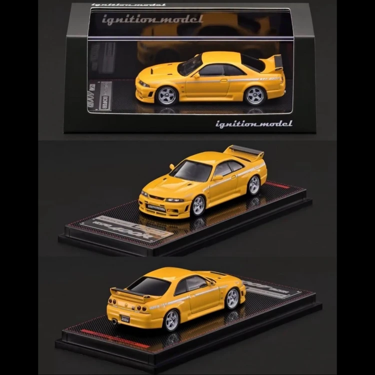 IGNITION MODEL Nissan Nismo 400R Yellow 1:64 przód