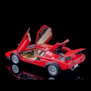 TOMICA LIMITED VINTAGE NEO Lamborghini Countach LP500S Red 1:64 tył detale