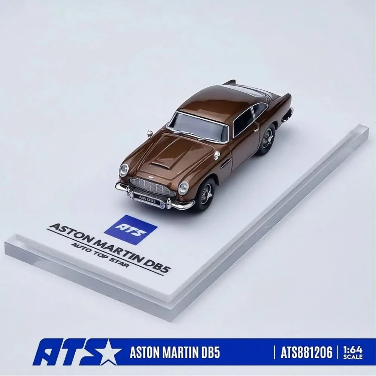 ATS Aston Martin DB5 Heritage Copper Brown 1:64 góra