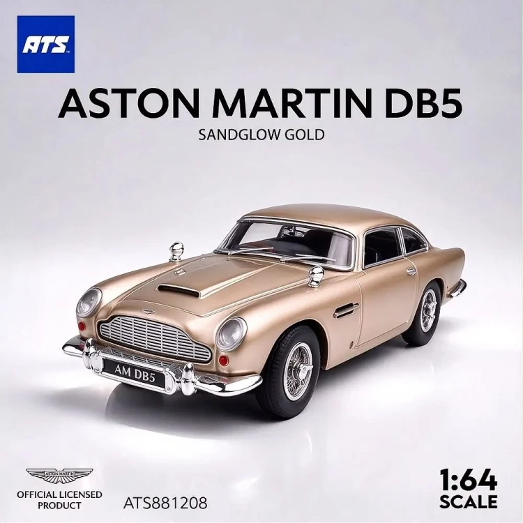 ATS Aston Martin DB5 Sandglow Gold 1:64 przód