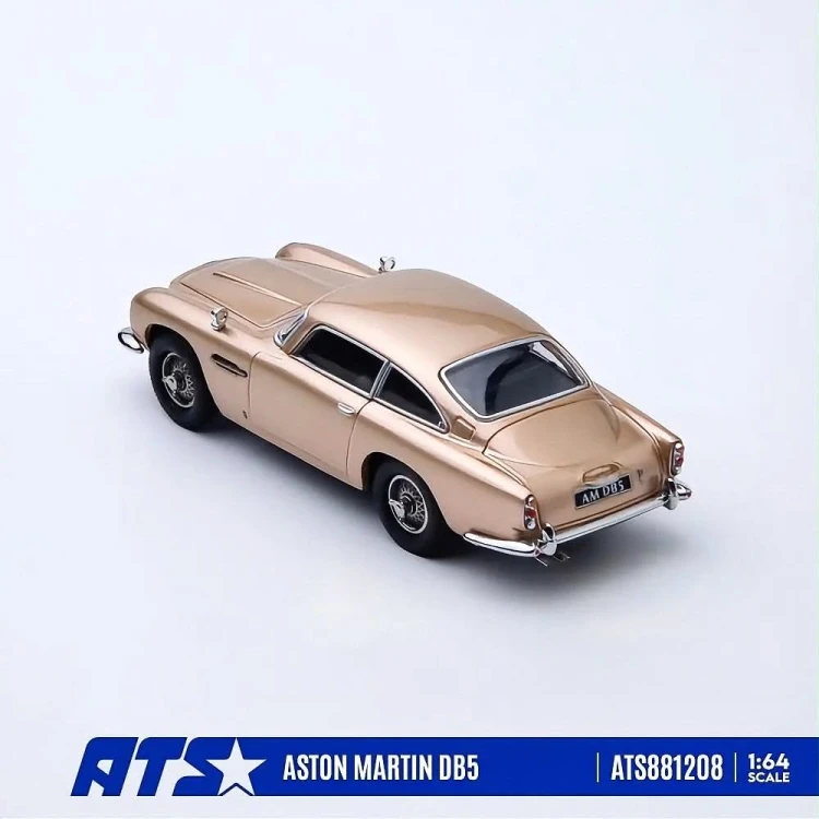 ATS Aston Martin DB5 Sandglow Gold 1:64 tył