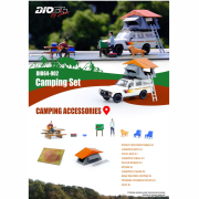 INNO64 Toyota Land Cruiser FJ60 Car Camping Diorama Set 1:64 plakat 3