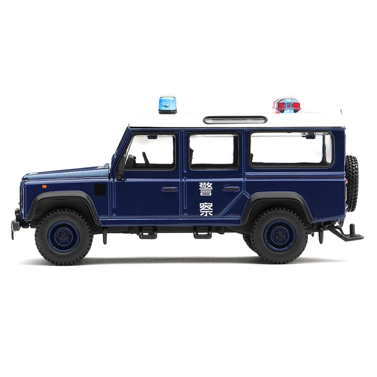 Mini GT Land Rover Defender 110 – Royal HK Police 1:64 bok