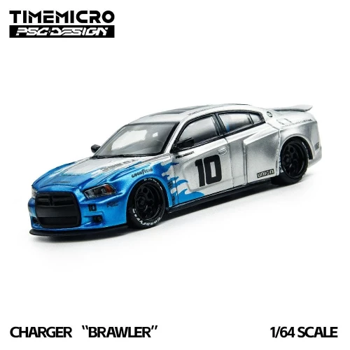 Time Micro x PSC Design Charger Brawler Blue Blaze 1:64 przód