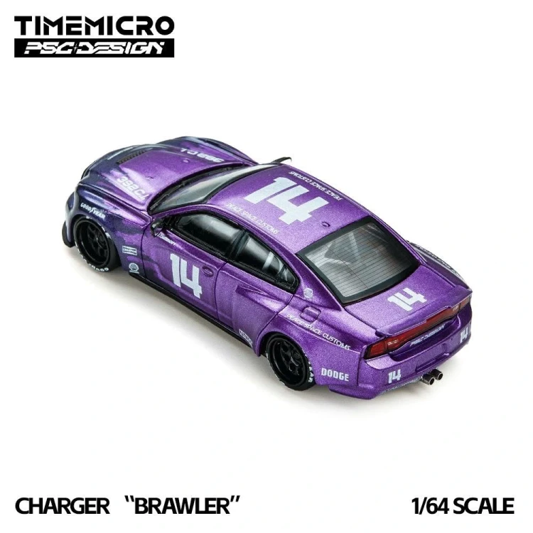 Time Micro x PSC Design Charger Brawler Plum Crazy 1:64 góra