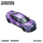 Time Micro x PSC Design Charger Brawler Plum Crazy 1:64 przódd detal
