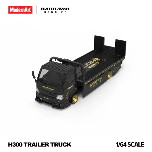 ModernArt H300 TRAILER TRUCK RWB Livery 1:64 przód detale