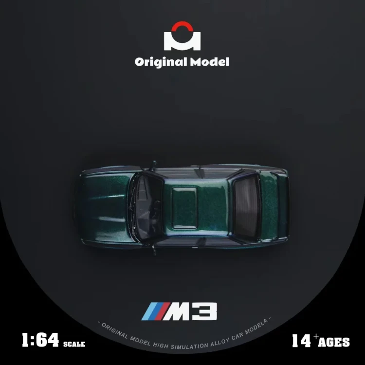 Original Model BMW E30 M3 Chameleon 1:64 góra