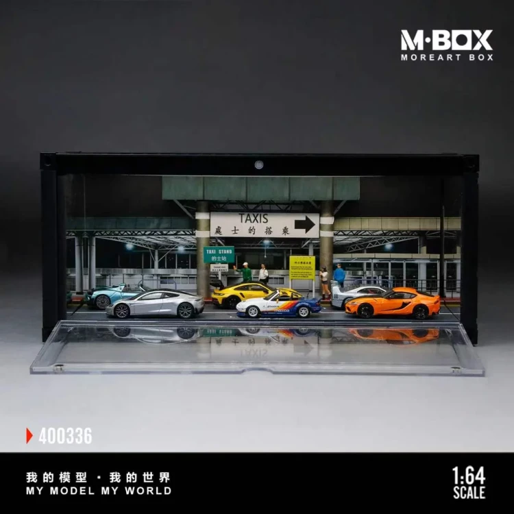 MoreArt HONG KONG-STYLE CONTAINER COATING SCENE 01 1:64 przód