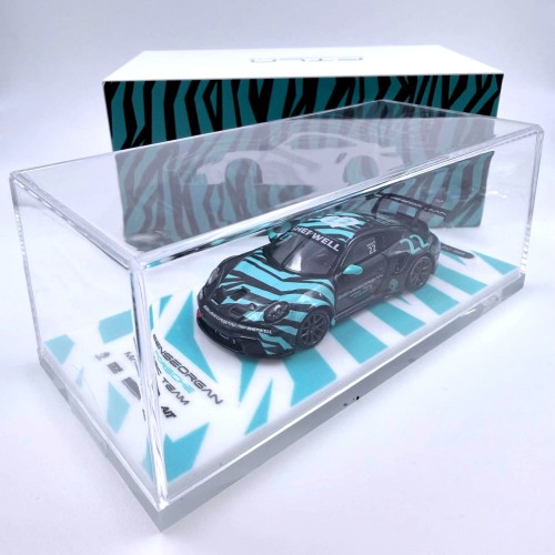 ModernArt Porsche GT3 Cup Black-Blue 22# 1:64 przód